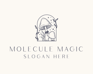 Wild Magic Mushroom logo design