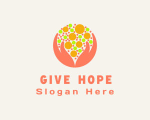 Hope Charity Hands logo design