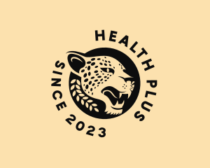 Wild Cheetah Animal  Logo