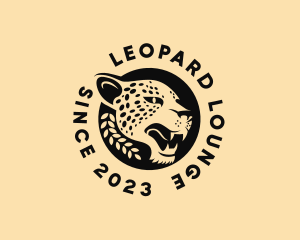 Wild Cheetah Animal  logo design