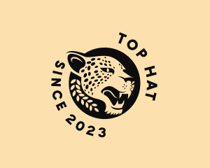 Wild Cheetah Animal  logo design