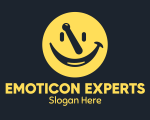 Yellow Mortar Smiley logo