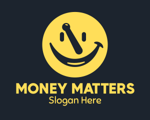 Yellow Mortar Smiley logo