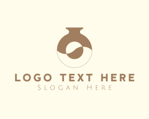 Brown Contemporary Vase logo