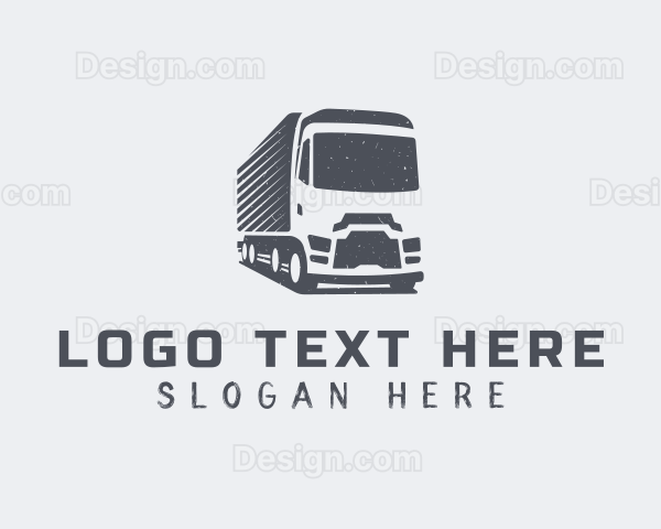 Gray Transport Trucking Logo