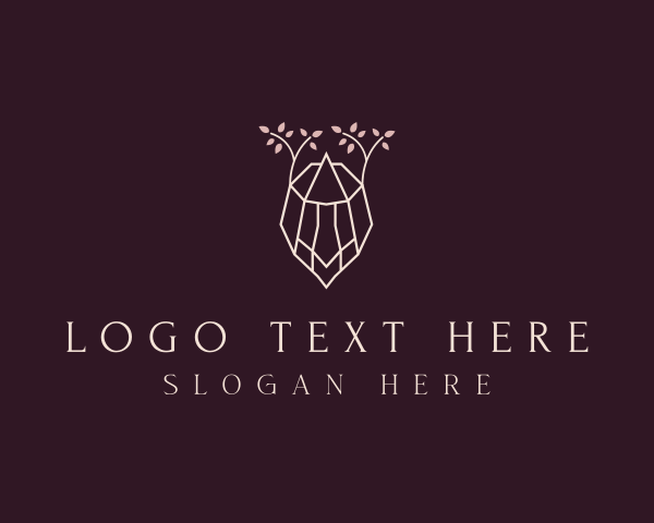 Glam logo example 3