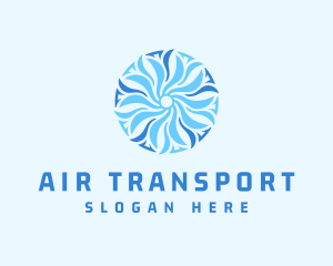 Air Conditioning Propeller logo design