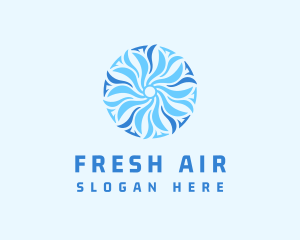 Air Conditioning Propeller logo design