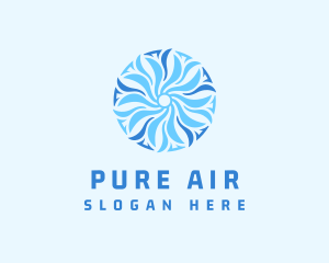 Air Conditioning Propeller logo design