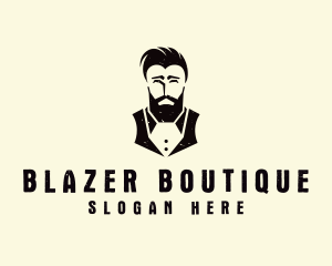 Gentleman Tuxedo Suit  logo design