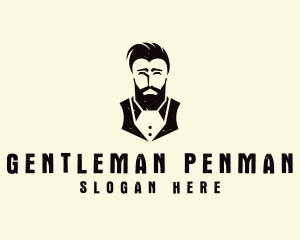 Gentleman Tuxedo Suit  logo design