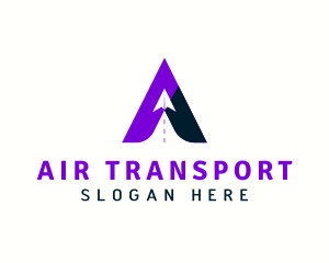 Airplane Flight Travel logo design