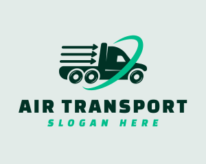 Forward Transport Truck logo design