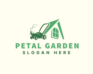 Gardening Equipment Lawn Mower logo design