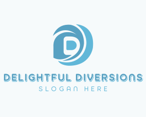 Digital Developer Letter D logo design