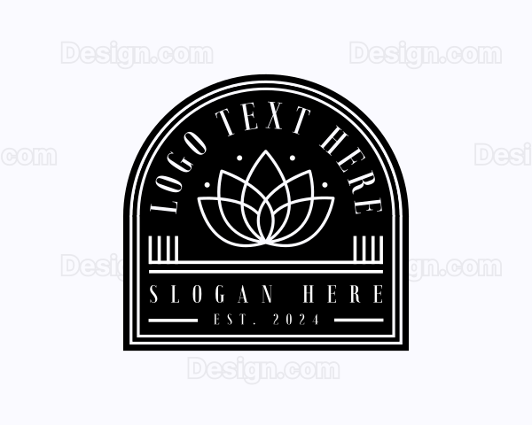 Lotus Flower Wellness Logo