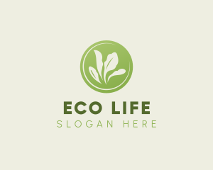 Eco Farm Harvest logo design