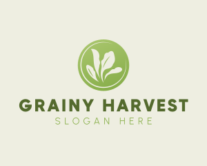 Eco Farm Harvest logo design