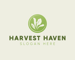 Eco Farm Harvest logo design