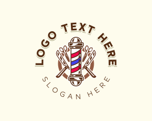 Barber Grooming Razor logo