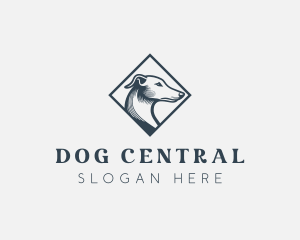 Greyhound Dog Kennel logo design