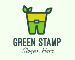 Green Leprechaun Costume logo design