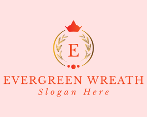 Royal Wreath Crown logo design