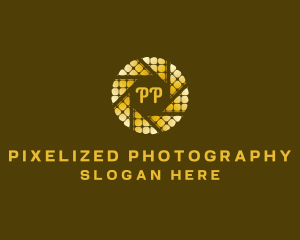 Camera Shutter Photography logo design