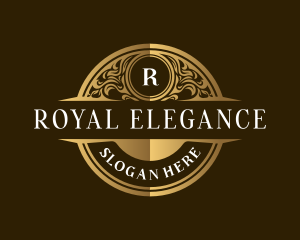 Elegant Royal Crest logo design