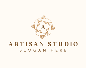 Floral Wedding Stylist logo design