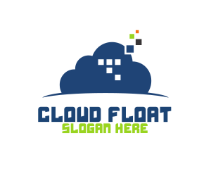 Cloud Pixel Technology logo design