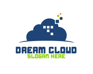 Cloud Pixel Technology logo design