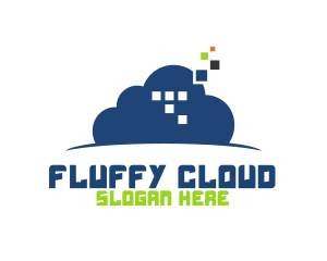 Cloud Pixel Technology logo design