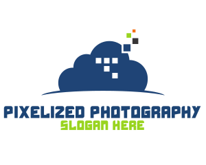 Cloud Pixel Technology logo design