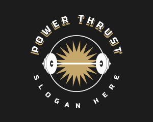 Vintage Gym Powerlifting logo