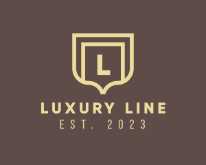 Luxury Shield Security logo design