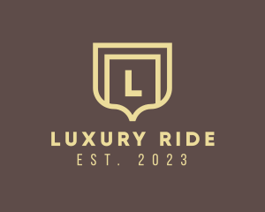 Luxury Shield Security logo design