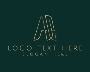 Elegant Minimalist Letter A logo