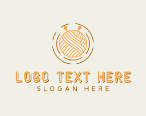 Knitting Yarn Weaving logo