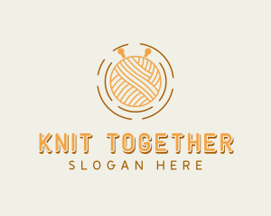 Knitting Yarn Weaving logo