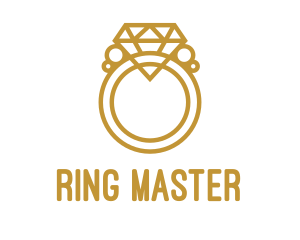 Jewelry Ring Outline logo