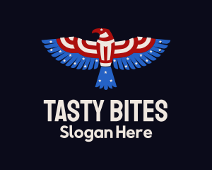 Stars Stripes Eagle Logo