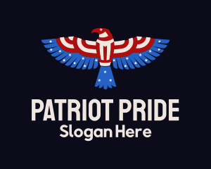 Stars Stripes Eagle logo