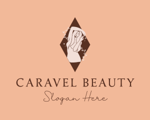 Beauty Nude Woman logo design