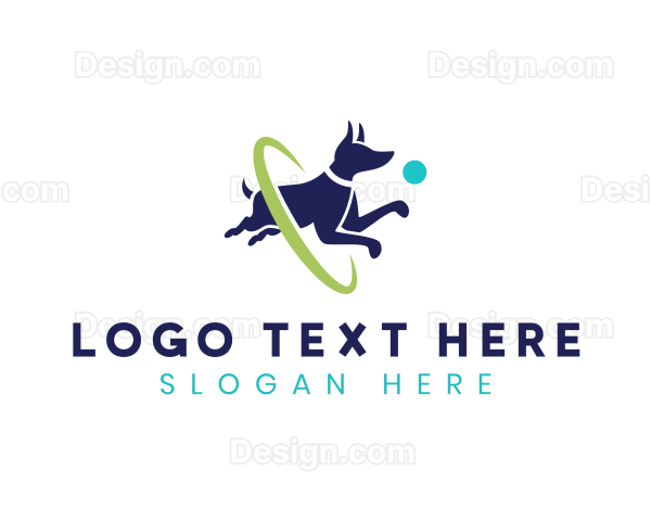 Dog Training Canine Logo