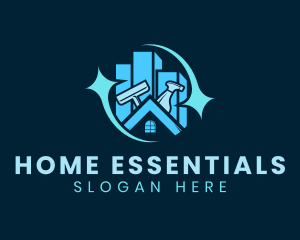 City Residential Housekeeping logo design