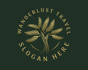 Eco Tree Plant Logo