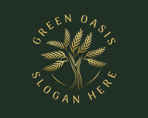 Eco Tree Plant logo design