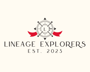 Nautical Compass Navigator Direction logo design