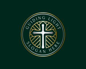 Holy Christian Cross logo design